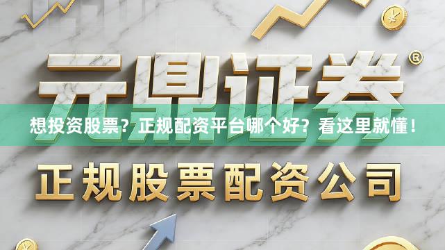 想投资股票？正规配资平台哪个好？看这里就懂！