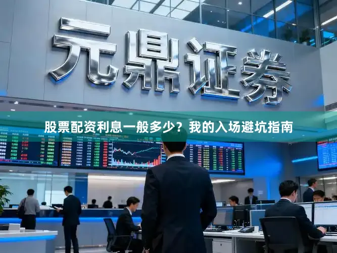 股票配资利息一般多少？我的入场避坑指南