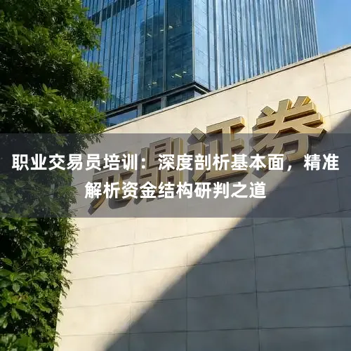职业交易员培训：深度剖析基本面，精准解析资金结构研判之道