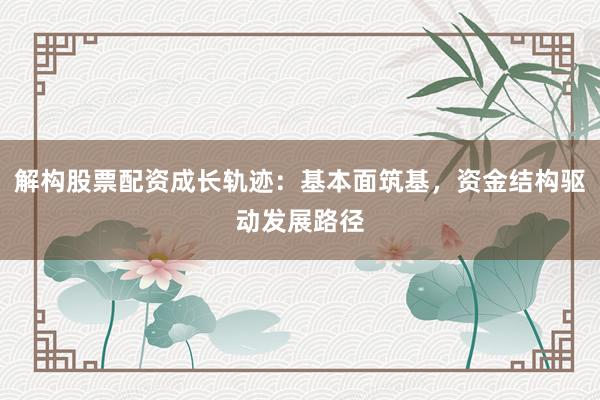 解构股票配资成长轨迹：基本面筑基，资金结构驱动发展路径