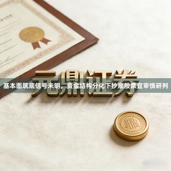 基本面筑底信号未明，资金结构分化下抄底股票宜审慎研判