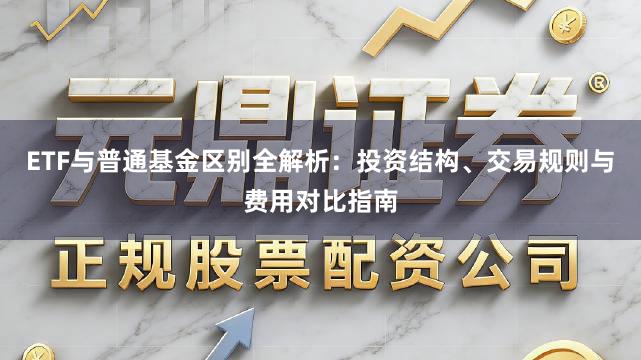 ETF与普通基金区别全解析：投资结构、交易规则与费用对比指南