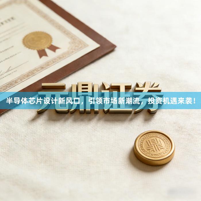半导体芯片设计新风口，引领市场新潮流，投资机遇来袭！