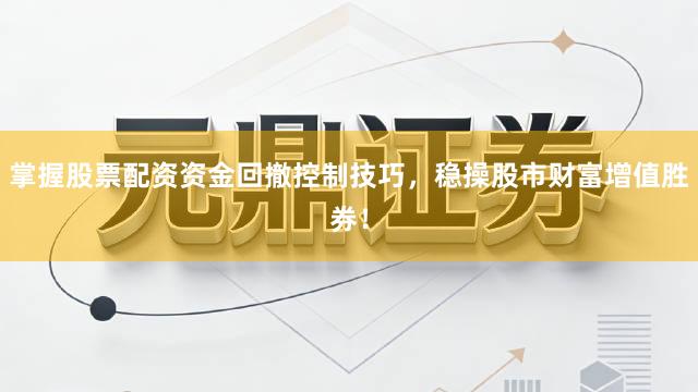 掌握股票配资资金回撤控制技巧，稳操股市财富增值胜券！