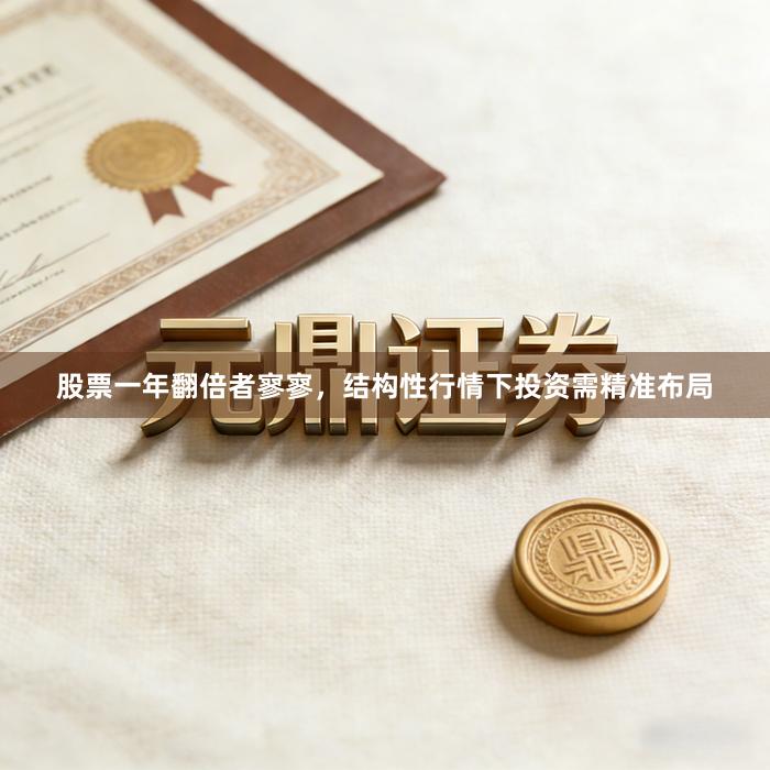 股票一年翻倍者寥寥，结构性行情下投资需精准布局